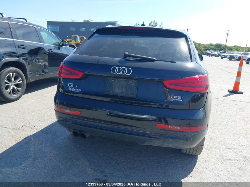2015 Audi Q3 4P Ti VIN: WA1EFEFS7FR005463 Lot: 12399768