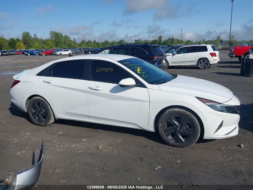 2021 Hyundai Elantra VIN: KMHLM4AG2MU130411 Lot: 12399859