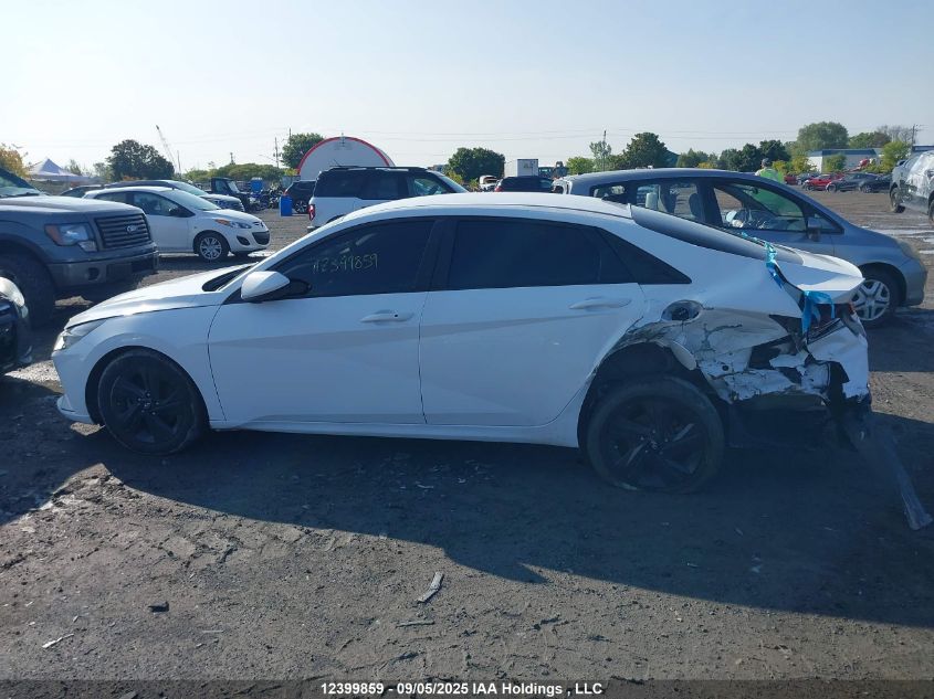 2021 Hyundai Elantra VIN: KMHLM4AG2MU130411 Lot: 12399859