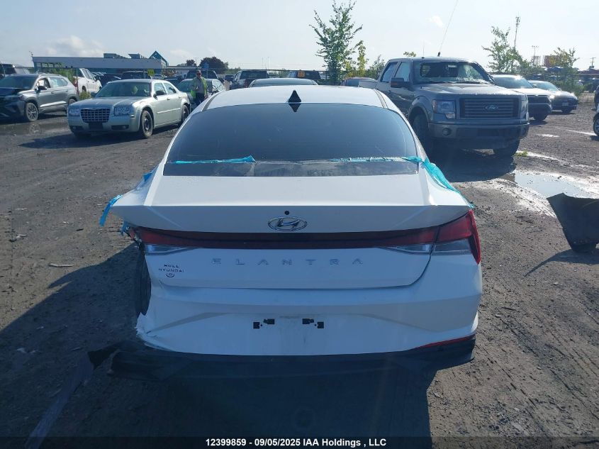 2021 Hyundai Elantra VIN: KMHLM4AG2MU130411 Lot: 12399859