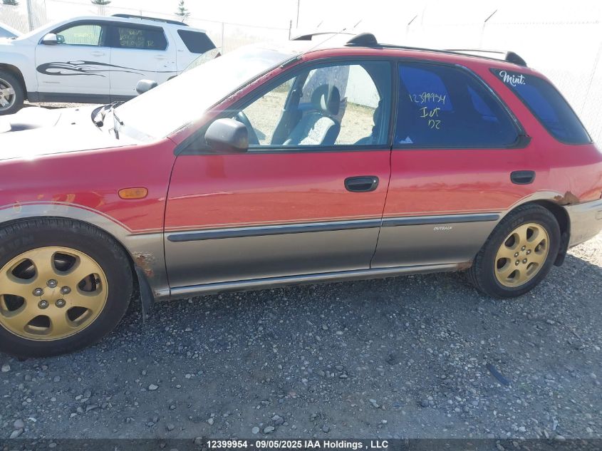 1998 Subaru Impreza Outback VIN: JF1GF4852WH808418 Lot: 12399954