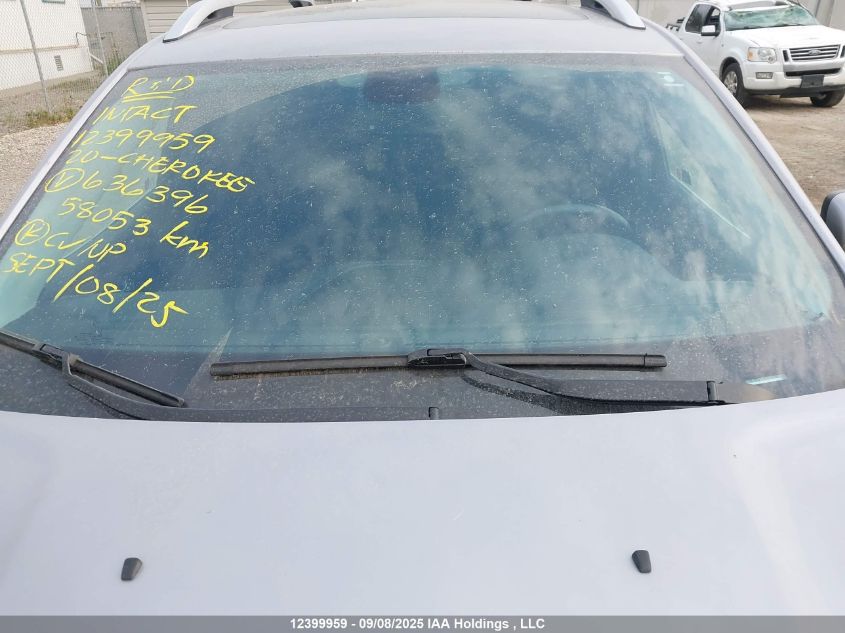 2020 Jeep Cherokee Latitude VIN: 1C4PJMCX6LD636396 Lot: 12399959