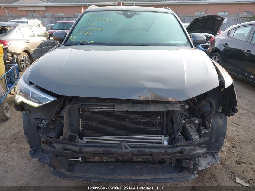 2020 Audi Q3 45 Technik VIN: WA1FECF36L1085921 Lot: 12399960