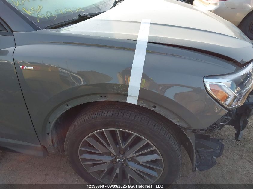 2020 Audi Q3 45 Technik VIN: WA1FECF36L1085921 Lot: 12399960