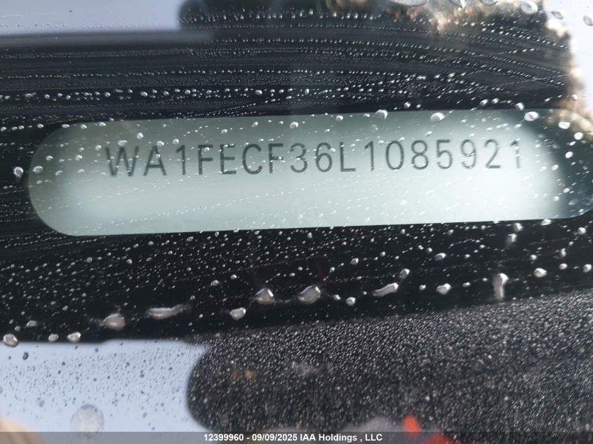 2020 Audi Q3 45 Technik VIN: WA1FECF36L1085921 Lot: 12399960