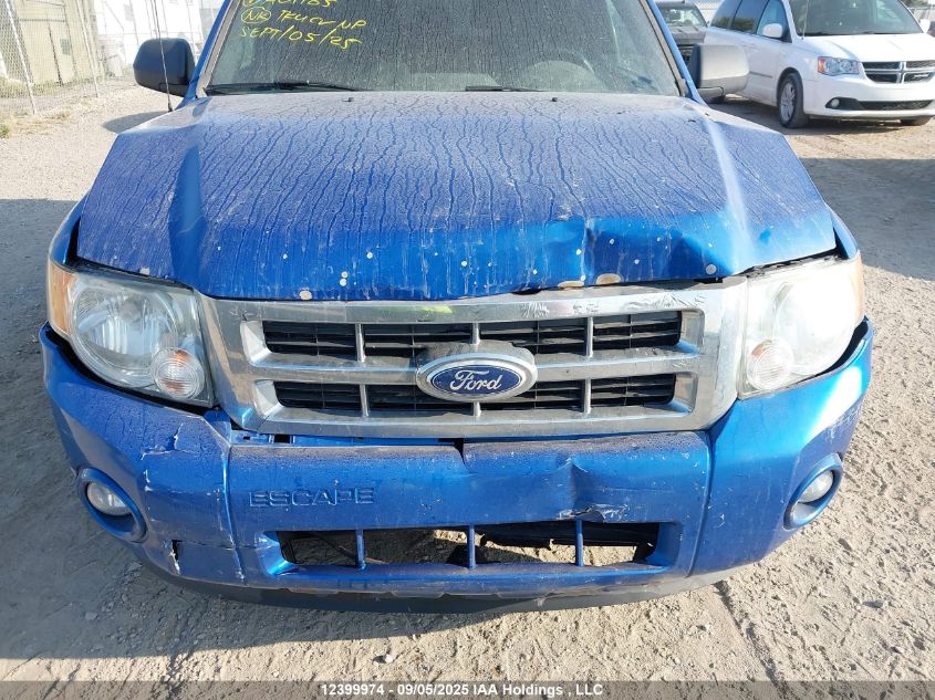 2012 Ford Escape Xlt VIN: 1FMCU0D71CKA01185 Lot: 12399974