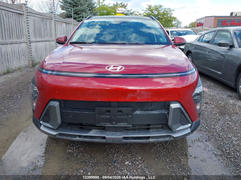 2025 Hyundai Kona Sel VIN: KM8HCCAB6SU297939 Lot: 12399988