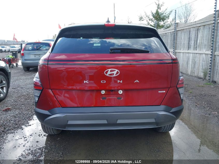 2025 Hyundai Kona Sel VIN: KM8HCCAB6SU297939 Lot: 12399988