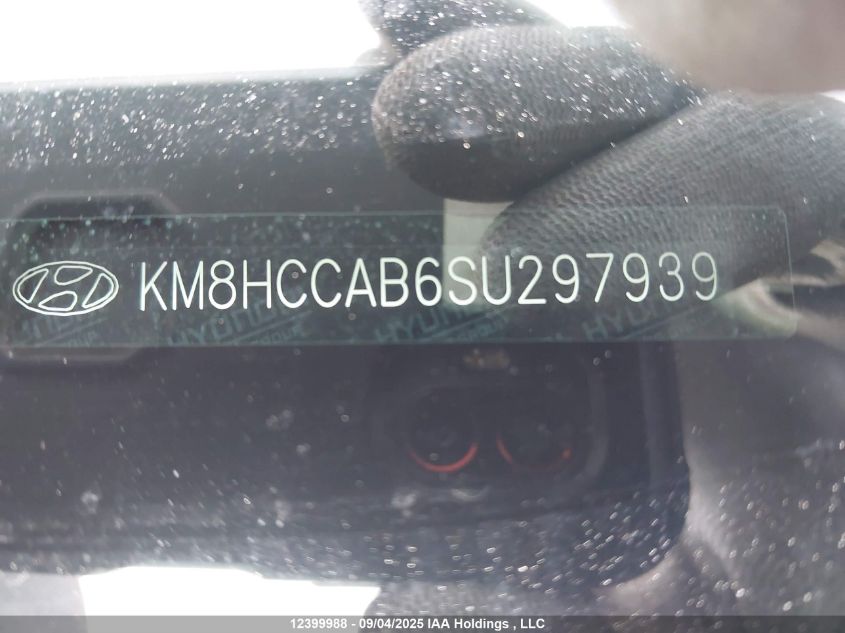 2025 Hyundai Kona Sel VIN: KM8HCCAB6SU297939 Lot: 12399988