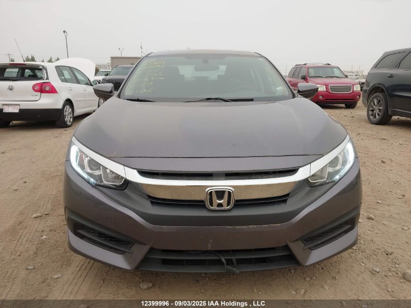 2018 Honda Civic Lx VIN: 2HGFC2F55JH004155 Lot: 12399996