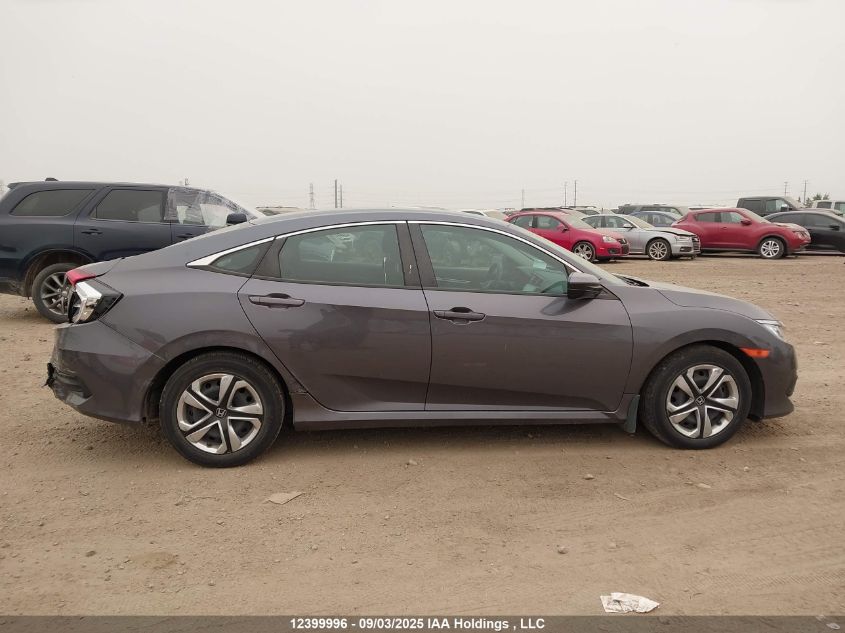 2018 Honda Civic Lx VIN: 2HGFC2F55JH004155 Lot: 12399996