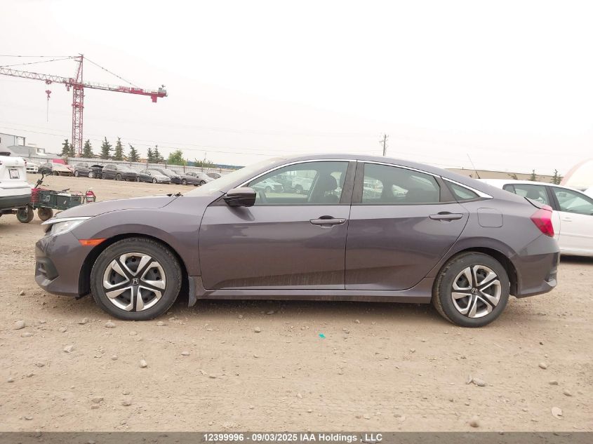 2018 Honda Civic Lx VIN: 2HGFC2F55JH004155 Lot: 12399996