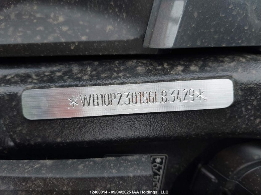 2025 BMW S 1000 Rr VIN: WB10P2301S6L83429 Lot: 12400014