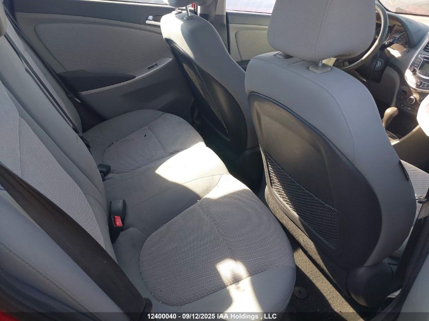 2013 Hyundai Accent Gl VIN: KMHCT4AE7DU474141 Lot: 12400040