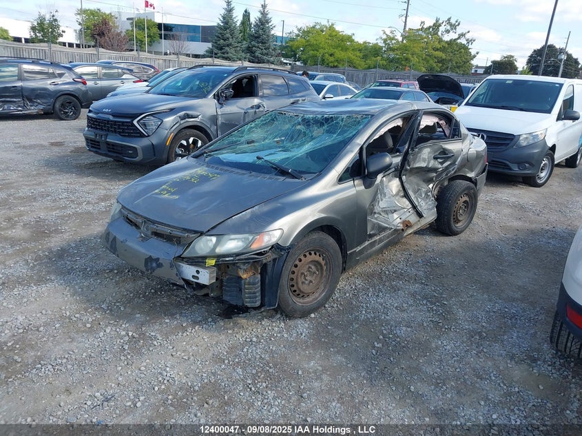 2008 Honda Civic, All Over, IAAI, VIN 2HGFA15248H118312 — photo 2