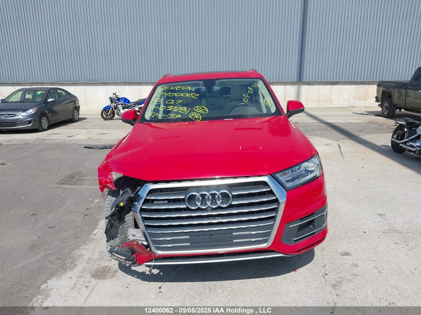 2018 Audi Q7 3.0T Progressiv VIN: WA1LAAF77JD037281 Lot: 12400062