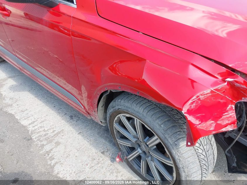 2018 Audi Q7 3.0T Progressiv VIN: WA1LAAF77JD037281 Lot: 12400062