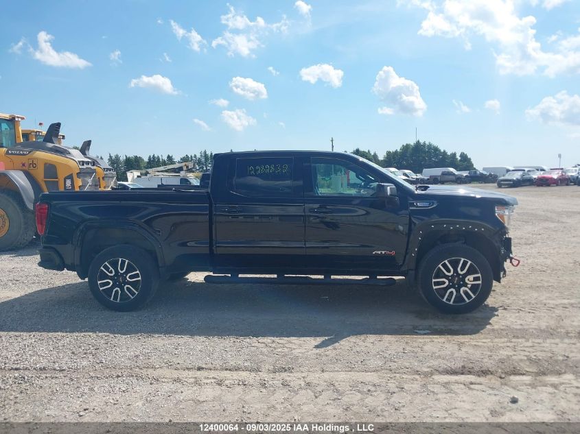 2021 GMC Sierra 1500 At4 VIN: 1GTU9EETXMZ126293 Lot: 12400064