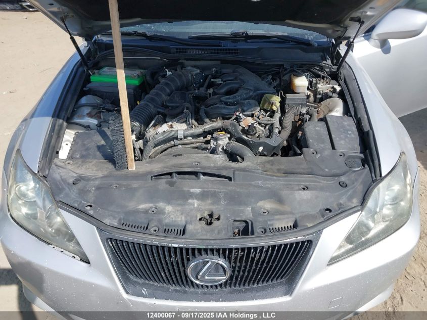 2006 Lexus Is 250 VIN: JTHBK262662003598 Lot: 12400067