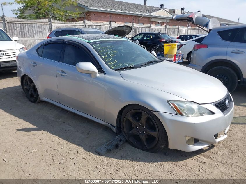 2006 Lexus Is 250 VIN: JTHBK262662003598 Lot: 12400067