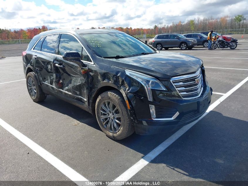 2018 Cadillac Xt5 Luxury VIN: 1GYKNDRS9JZ191785 Lot: 12400076