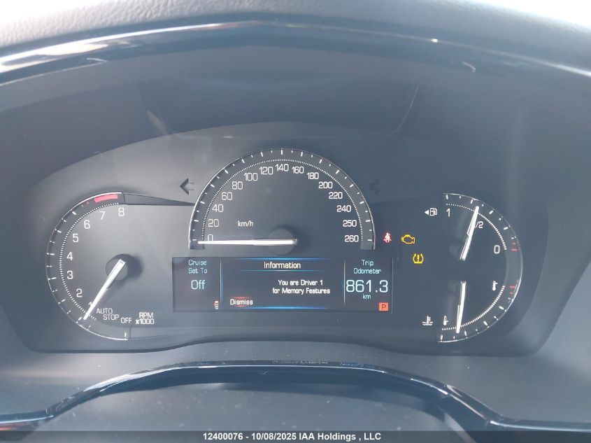 2018 Cadillac Xt5 Luxury VIN: 1GYKNDRS9JZ191785 Lot: 12400076