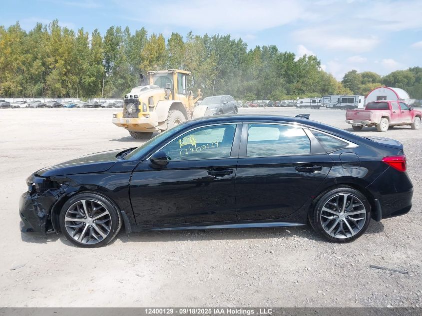 2023 Honda Civic Touring VIN: 2HGFE1F95PH001045 Lot: 12400129