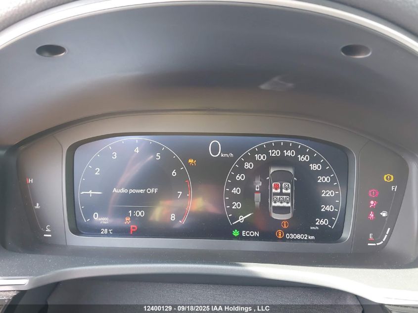 2023 Honda Civic Touring VIN: 2HGFE1F95PH001045 Lot: 12400129