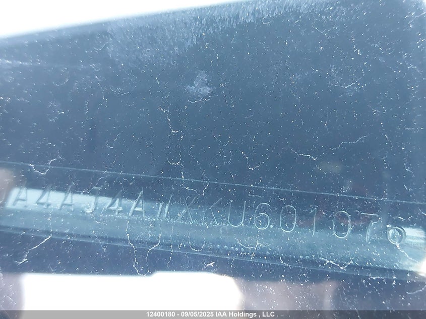 2019 Mitsubishi Rvr Se Limited/Gt VIN: JA4AJ4AWXKU601076 Lot: 12400180