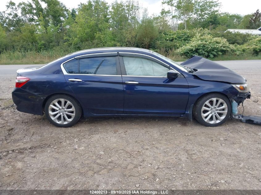 2013 Honda Accord Touring VIN: 1HGCR3F95DA801602 Lot: 12400213