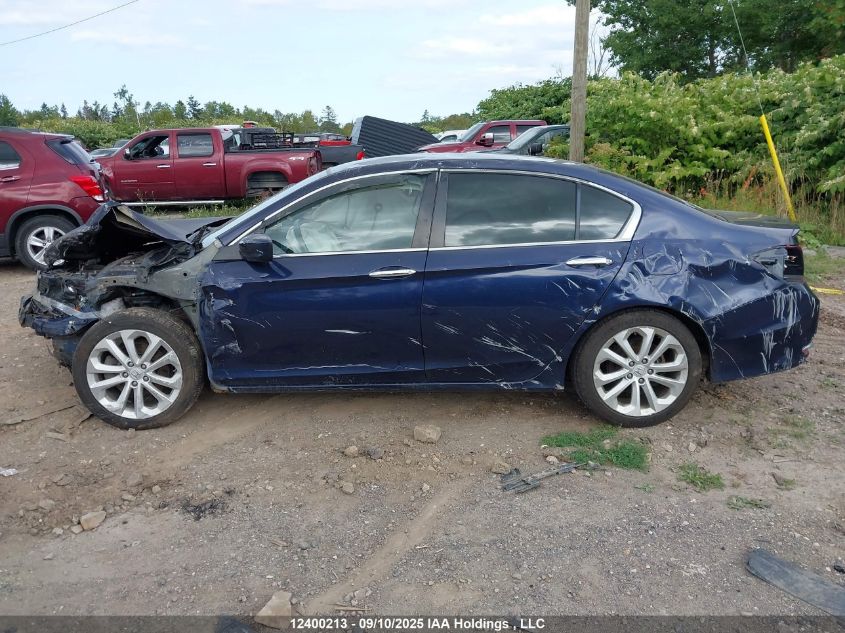 2013 Honda Accord Touring VIN: 1HGCR3F95DA801602 Lot: 12400213