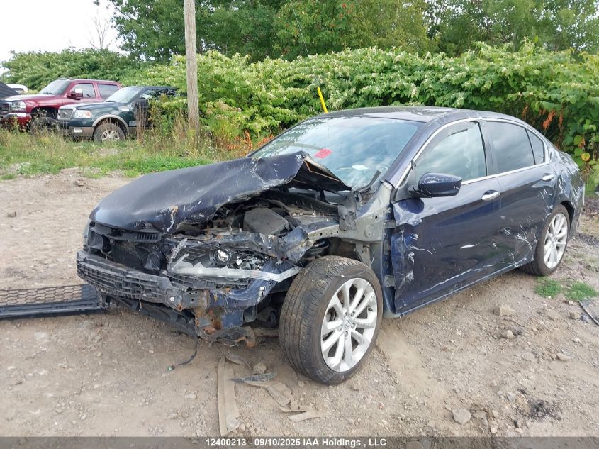 2013 Honda Accord Touring VIN: 1HGCR3F95DA801602 Lot: 12400213