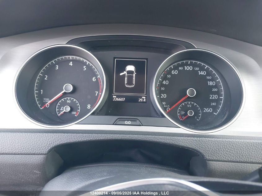 2016 Volkswagen Golf S/Se/Sel VIN: 3VW217AU6GM041950 Lot: 12400214