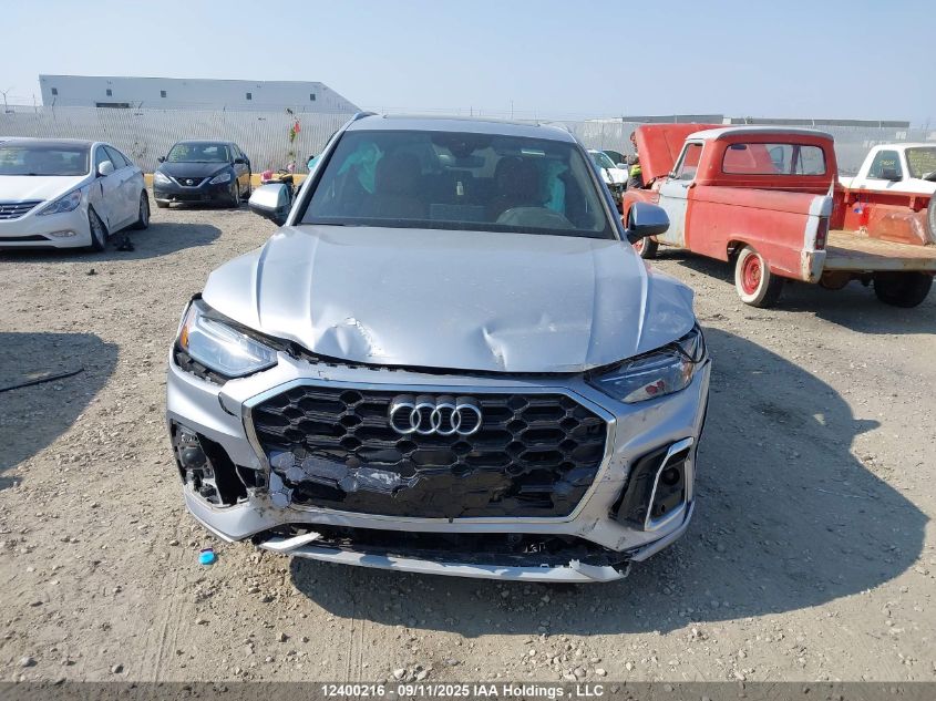 2021 Audi Q5 Progressiv VIN: WA1EAAFY6M2027293 Lot: 12400216