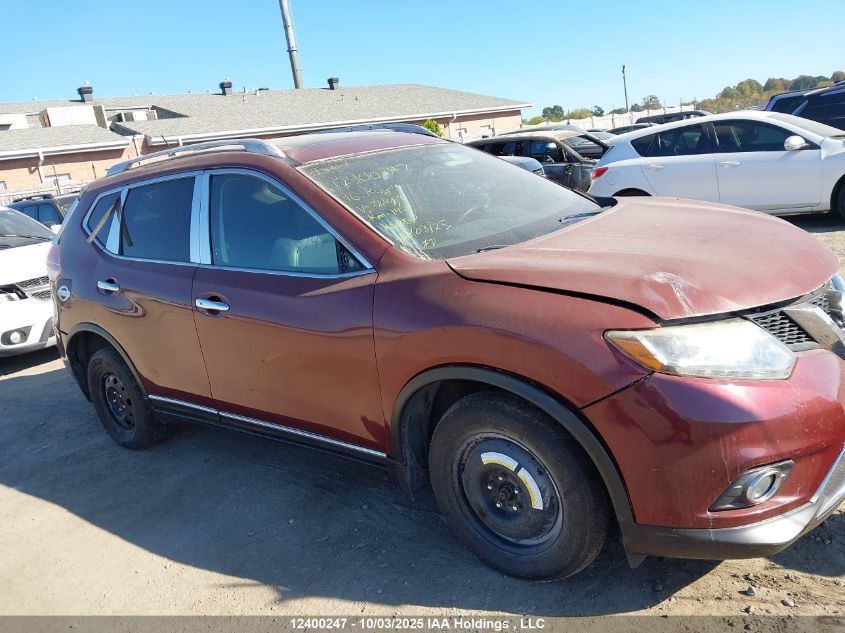 2016 Nissan Rogue VIN: 5N1AT2MVXGC781059 Lot: 12400247