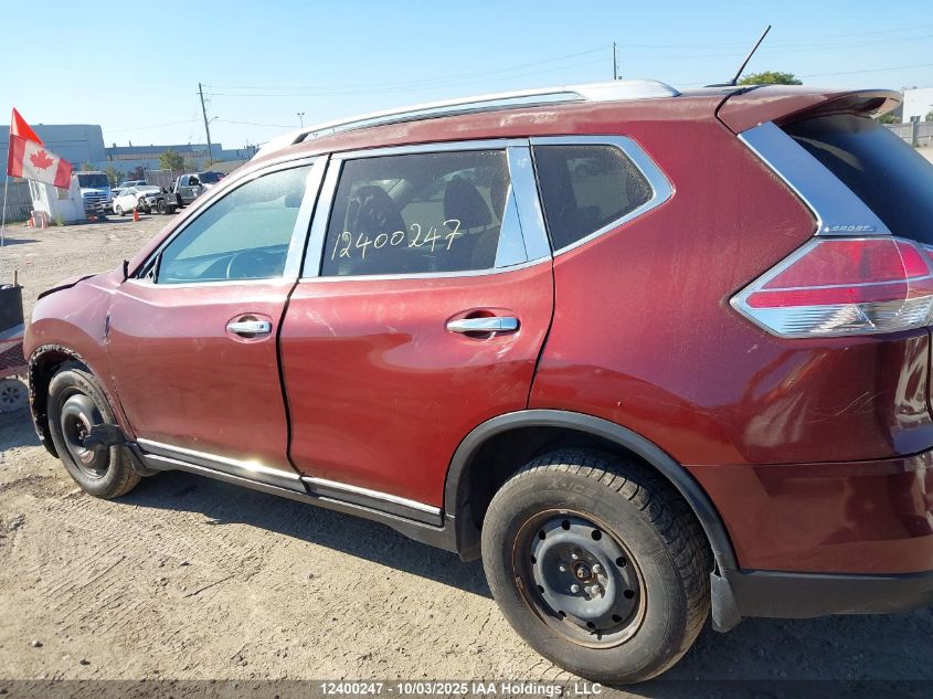 2016 Nissan Rogue VIN: 5N1AT2MVXGC781059 Lot: 12400247