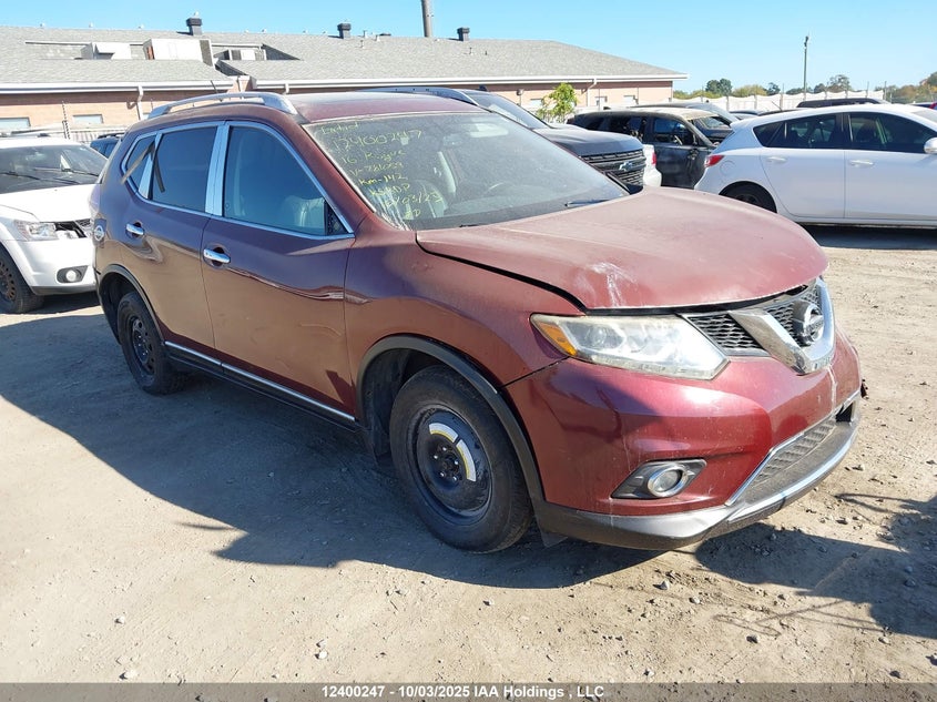5N1AT2MVXGC781059 2016 Nissan Rogue auction photo 1