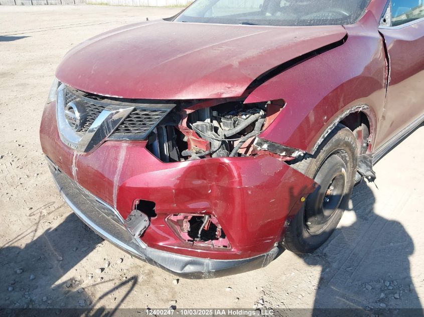 2016 Nissan Rogue VIN: 5N1AT2MVXGC781059 Lot: 12400247