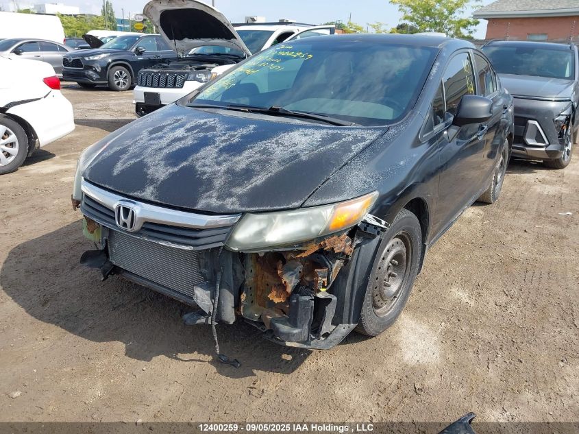 2012 Honda Civic VIN: 2HGFB2F48CH027071 Lot: 12400259