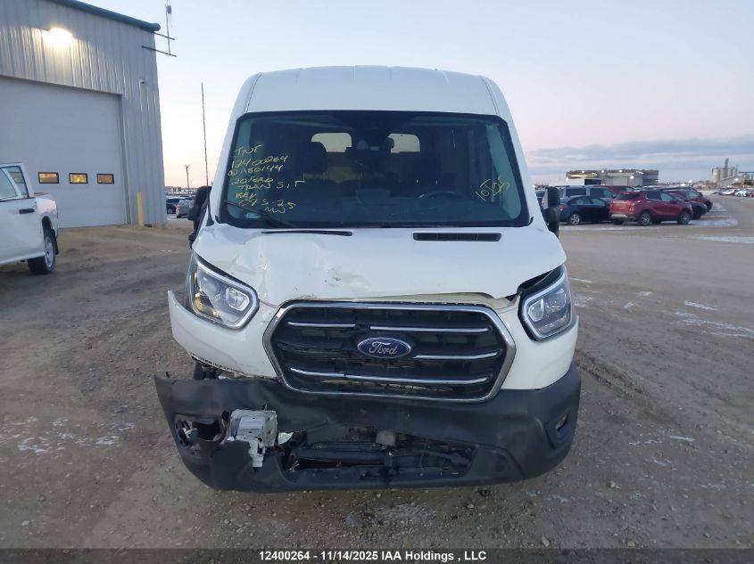 2020 Ford Transit T-150 VIN: 1FTYE2DG4LKA80144 Lot: 12400264