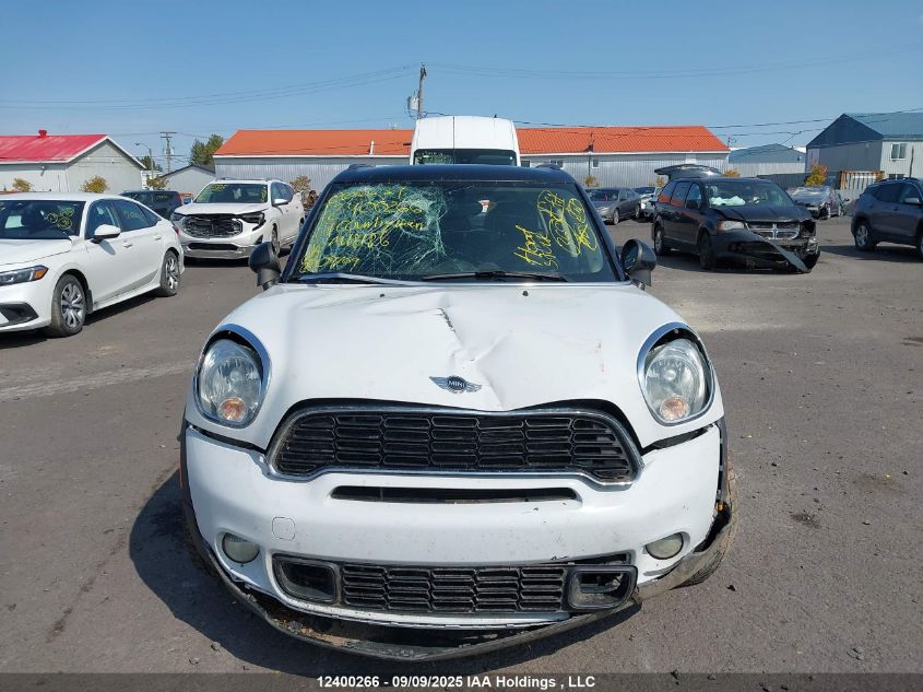 2014 Mini Countryman Cooper S VIN: WMWZC5C57EWM18186 Lot: 12400266
