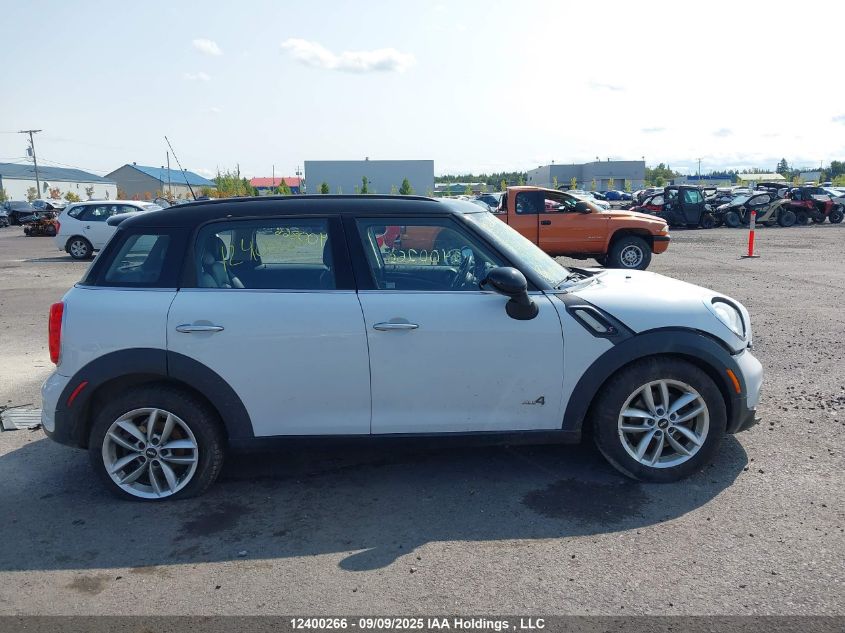 2014 Mini Countryman Cooper S VIN: WMWZC5C57EWM18186 Lot: 12400266
