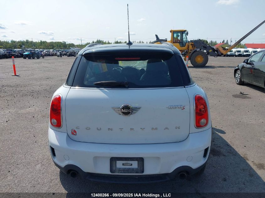 2014 Mini Countryman Cooper S VIN: WMWZC5C57EWM18186 Lot: 12400266