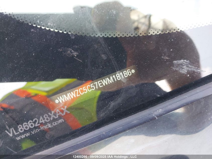 2014 Mini Countryman Cooper S VIN: WMWZC5C57EWM18186 Lot: 12400266