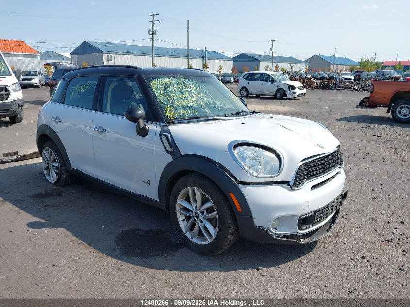 2014 Mini Countryman Cooper S VIN: WMWZC5C57EWM18186 Lot: 12400266