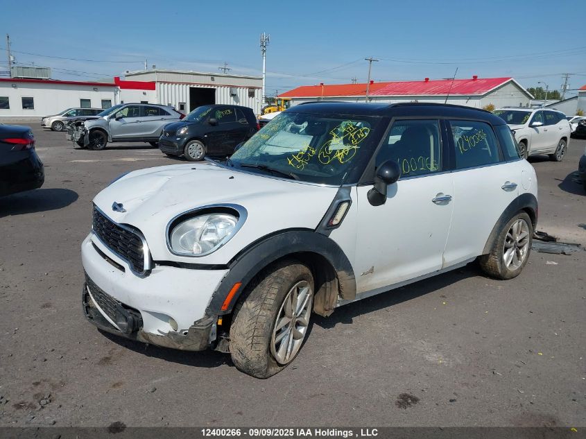 2014 Mini Countryman Cooper S VIN: WMWZC5C57EWM18186 Lot: 12400266