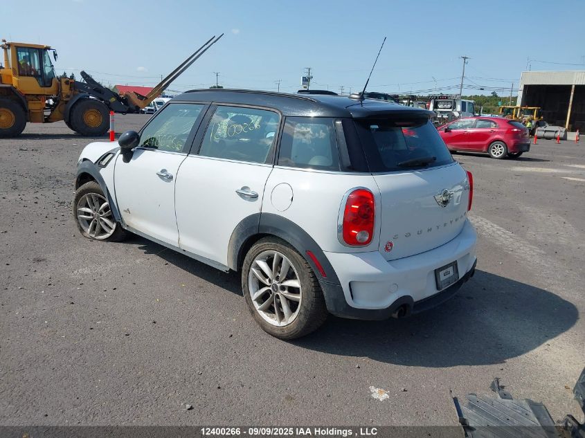 2014 Mini Countryman Cooper S VIN: WMWZC5C57EWM18186 Lot: 12400266