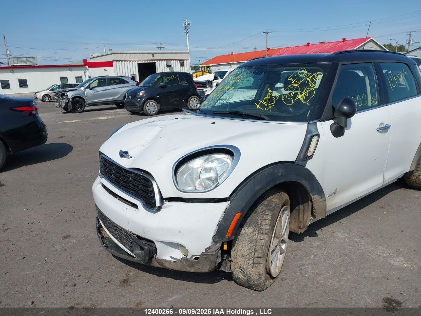 2014 Mini Countryman Cooper S VIN: WMWZC5C57EWM18186 Lot: 12400266