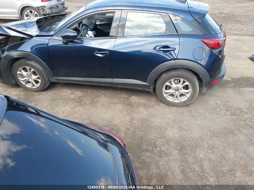 2019 Mazda Cx-3 Gs VIN: JM1DKFC72K0443406 Lot: 12400319