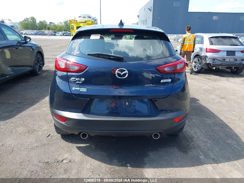 2019 Mazda Cx-3 Gs VIN: JM1DKFC72K0443406 Lot: 12400319